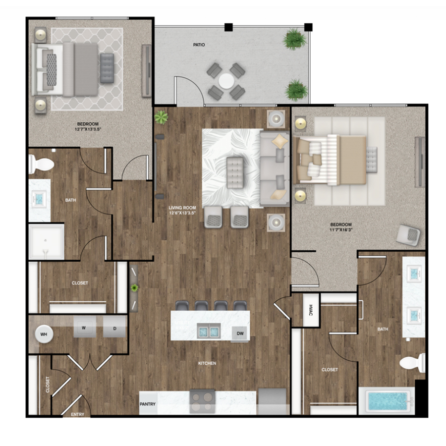 B4 floor plan