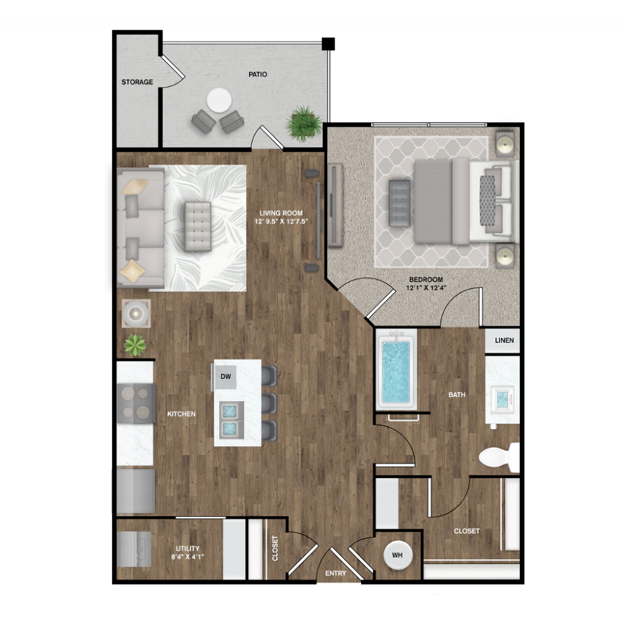 A1 floor plan