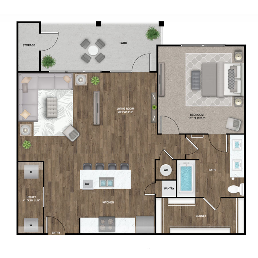 A4 floor plan
