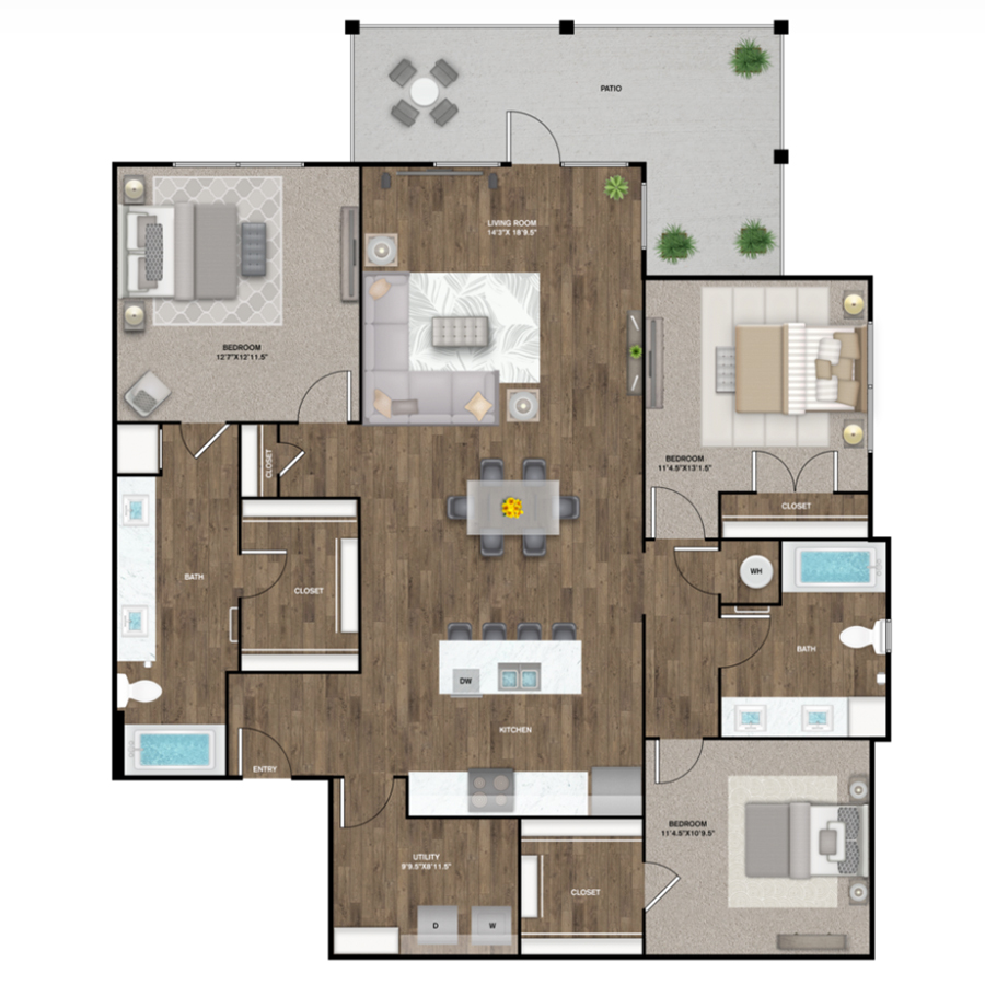 C1 floor plan