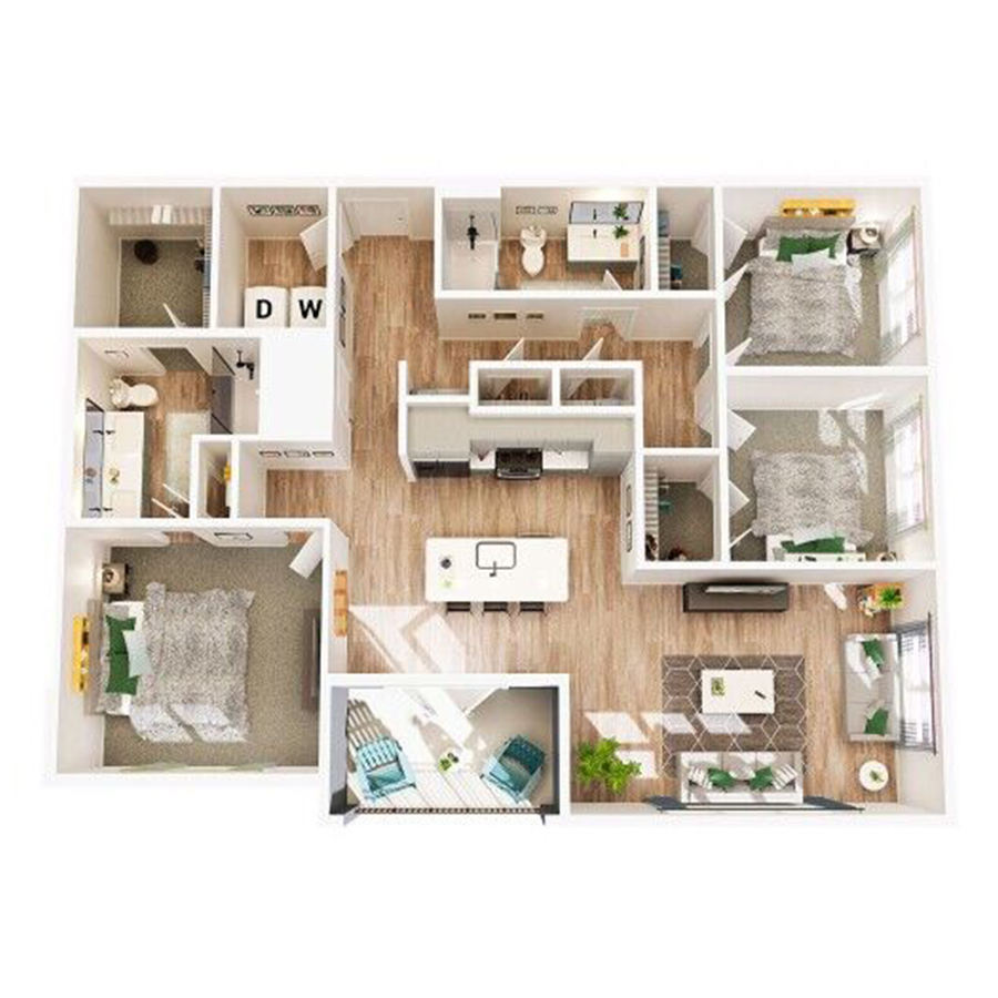 C1 floor plan