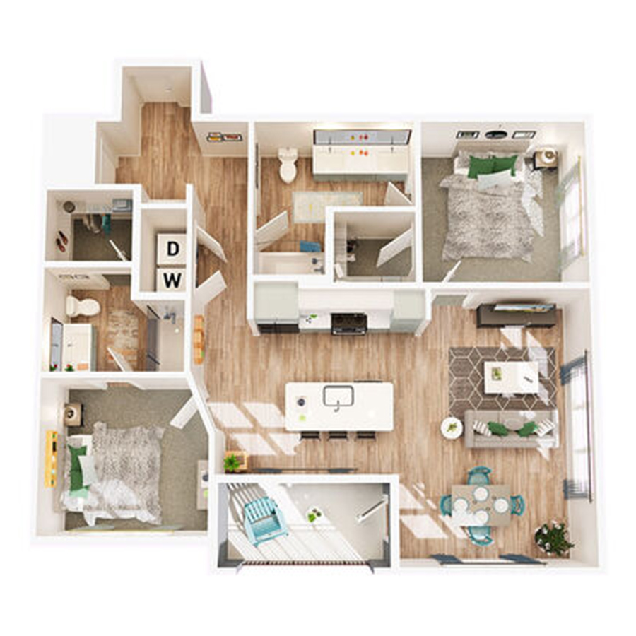 B2 floor plan