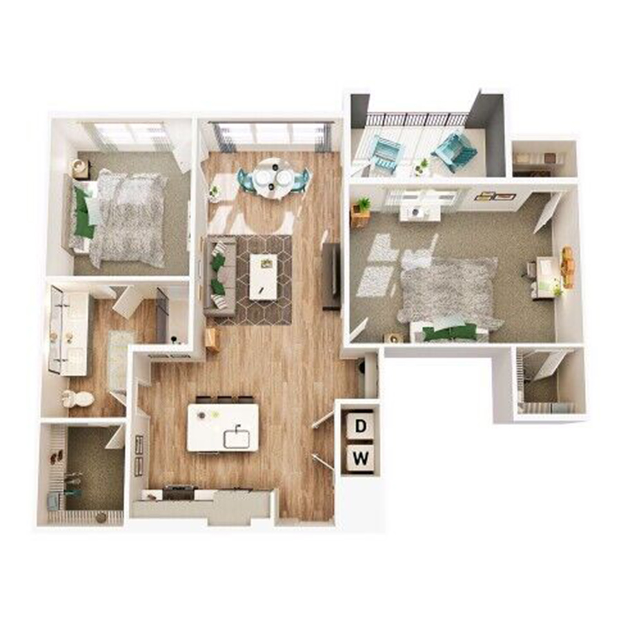 B4 floor plan
