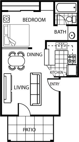 Studio floor plan