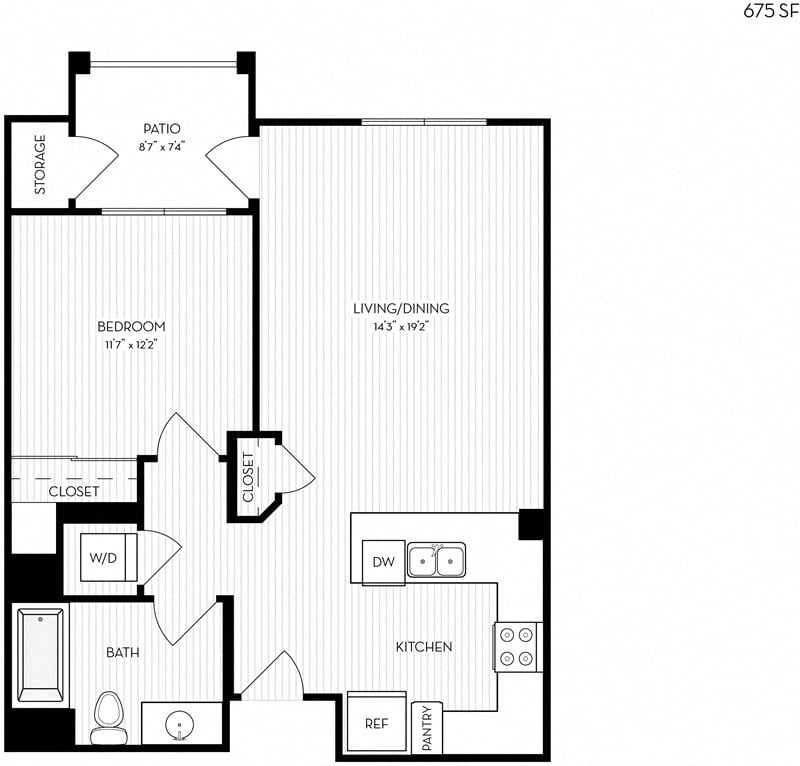 Revela Floorplan 1-2A-1 floor plan