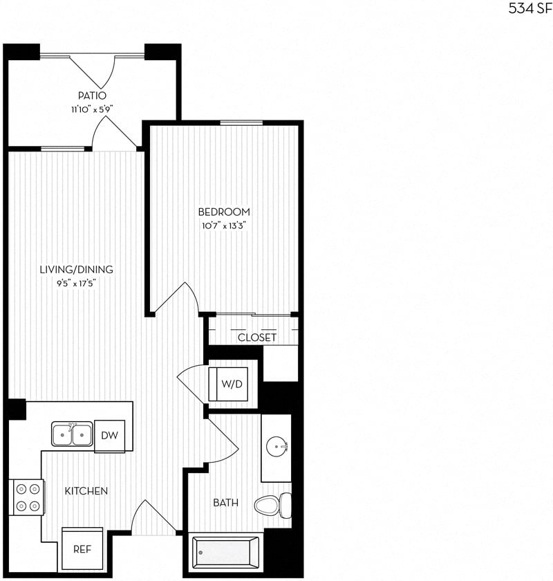 Revela Floorplan 1-0A-1 floor plan