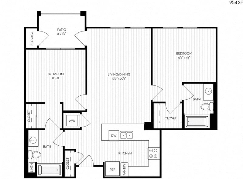 Revela Floorplan 2-1A-2 floor plan