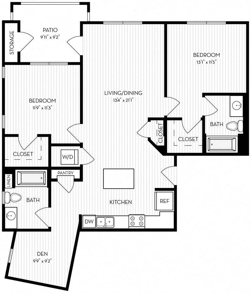 Revela Floorplan  2-4A-2 floor plan