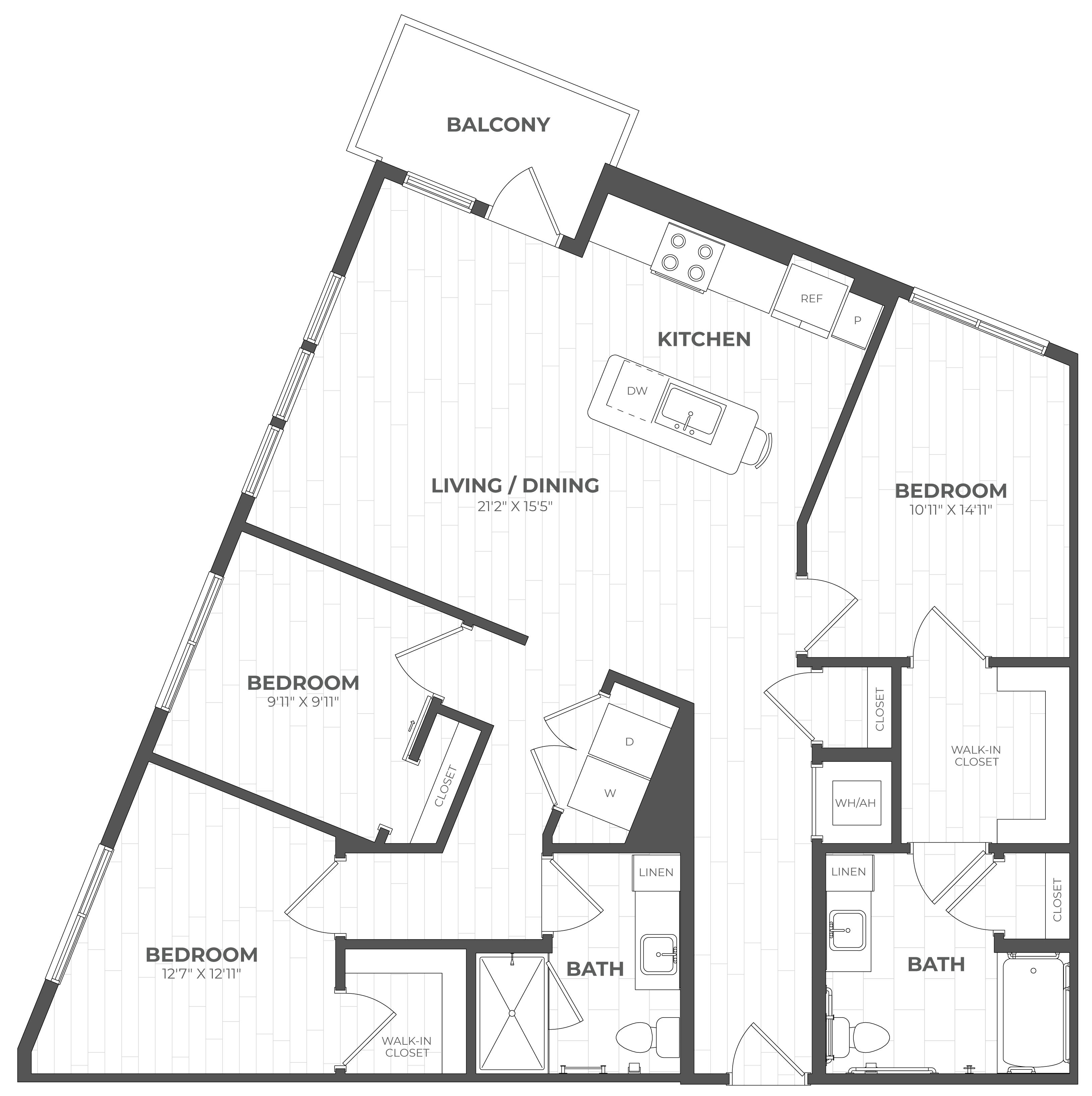 C1 ADA floor plan