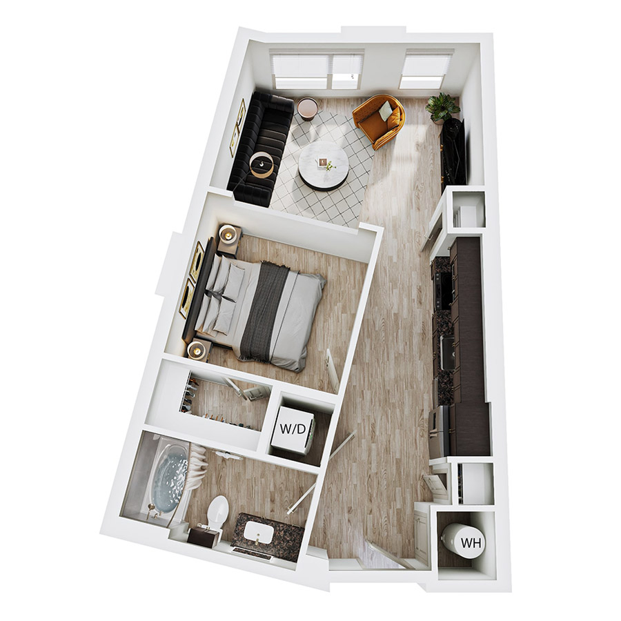 A1 floor plan