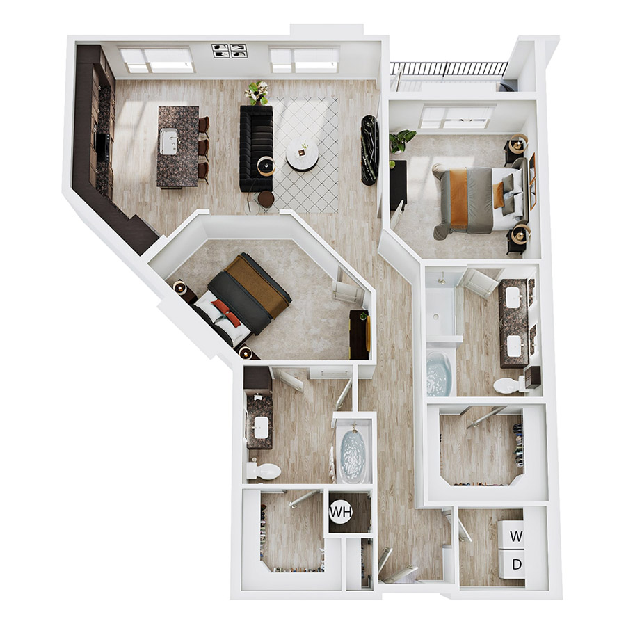 B2 floor plan