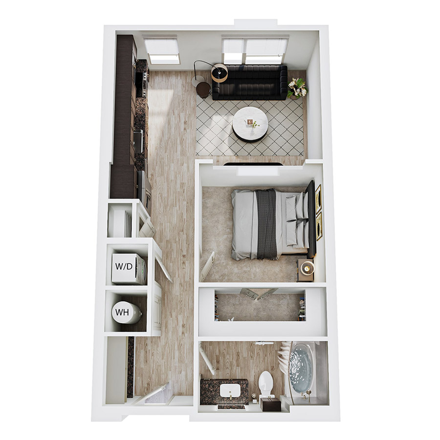A2 floor plan