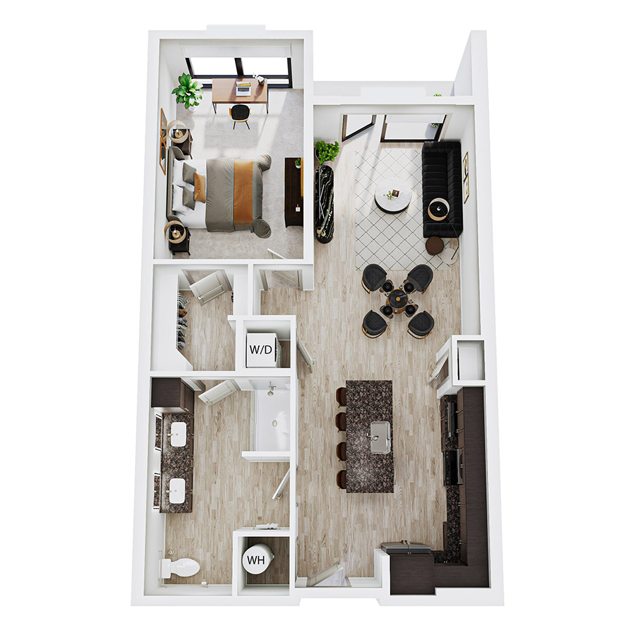 A9.1 floor plan