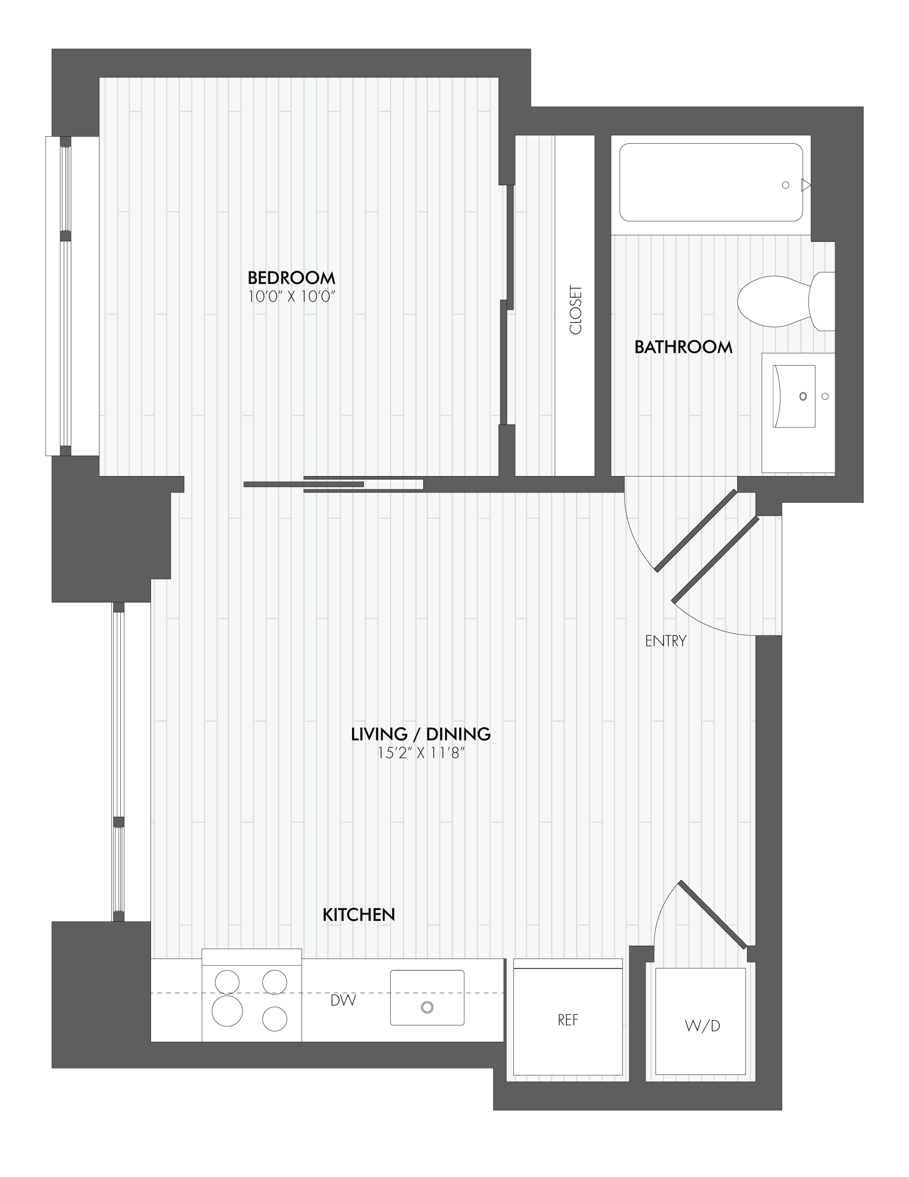 Studio-S1 floor plan