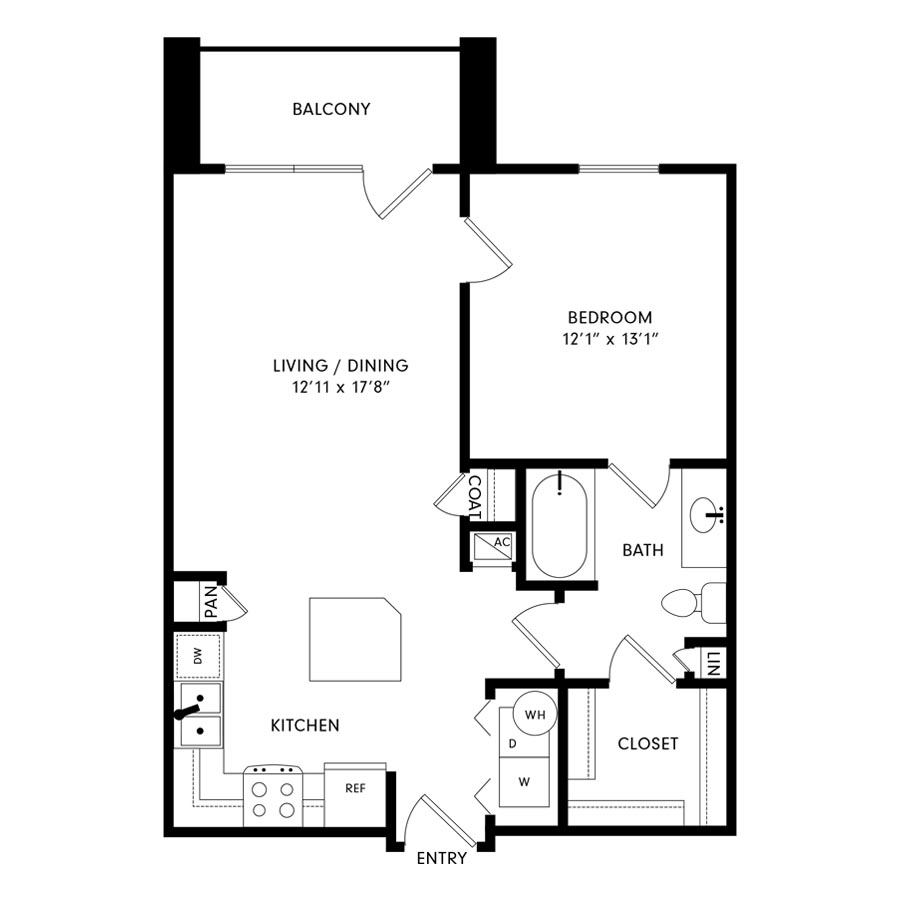 A1 floor plan