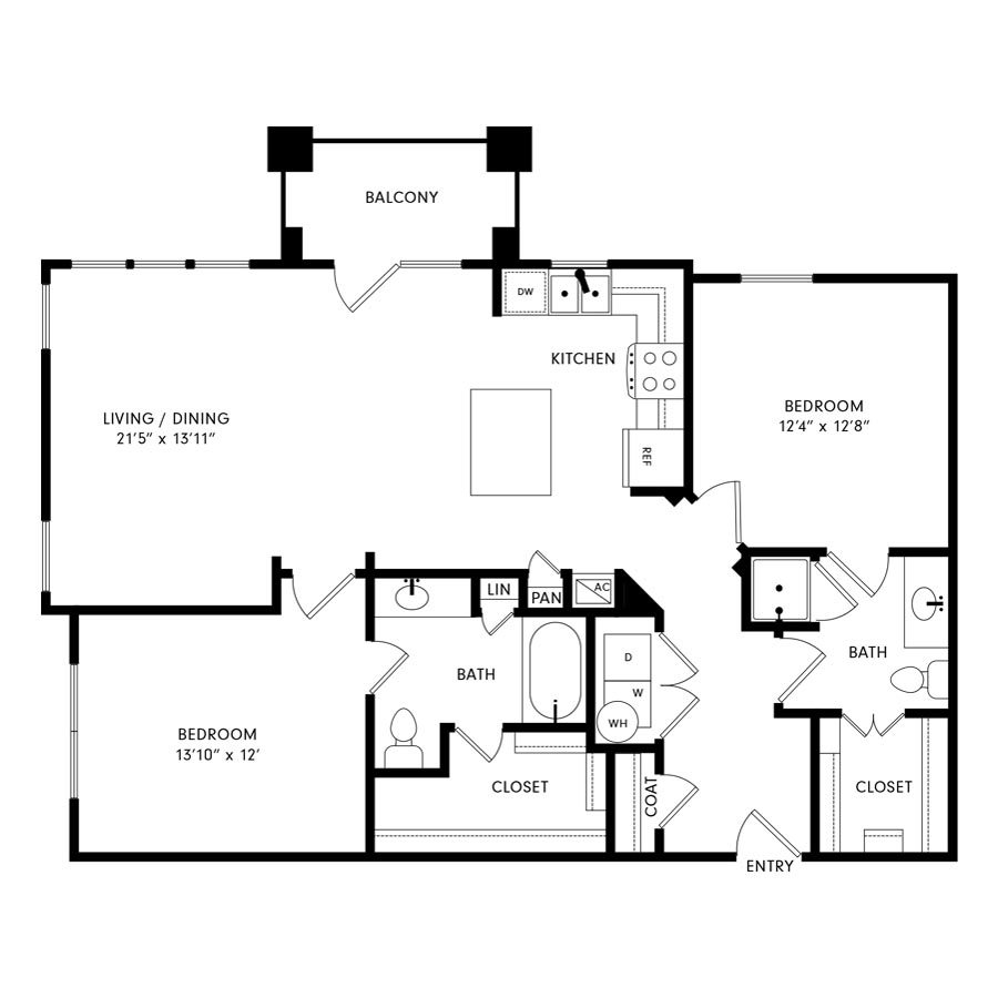B2 floor plan