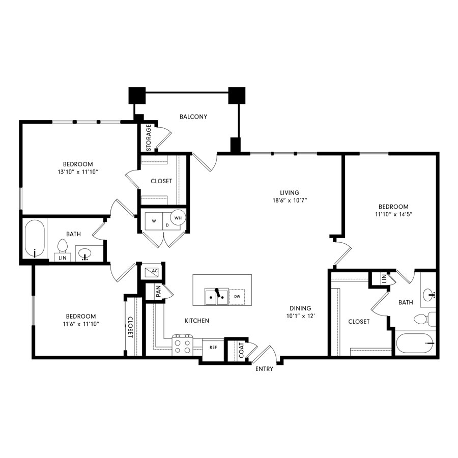 C1 floor plan
