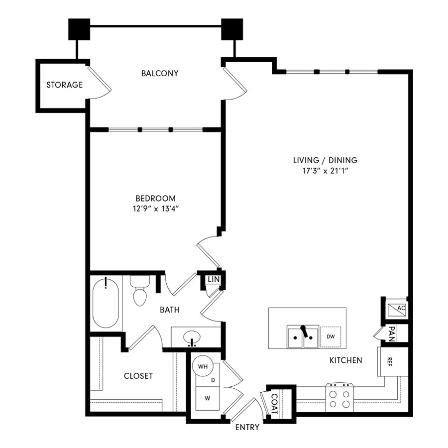 A3 floor plan