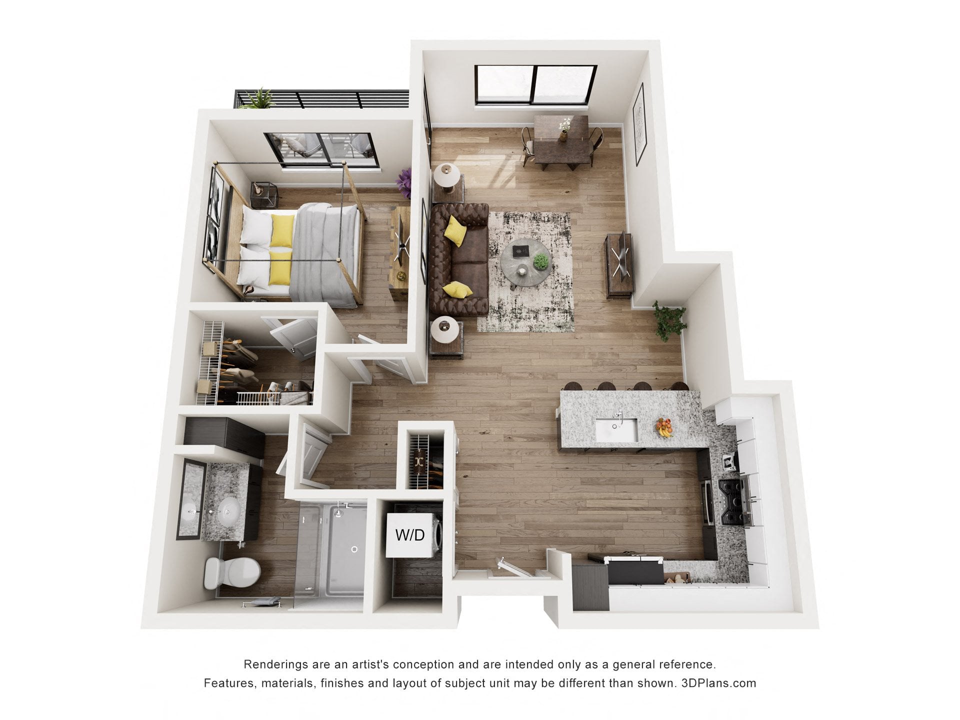 A1 floor plan