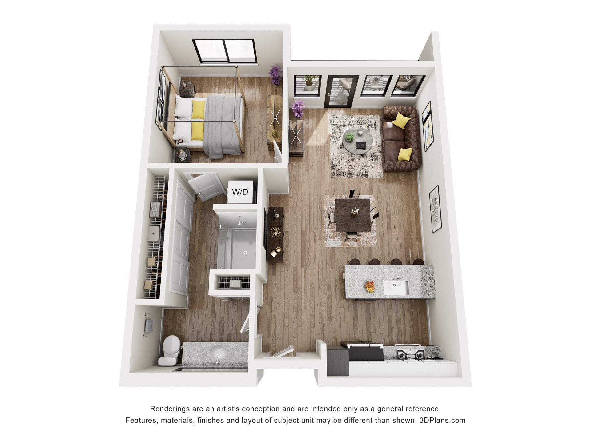 A2 floor plan