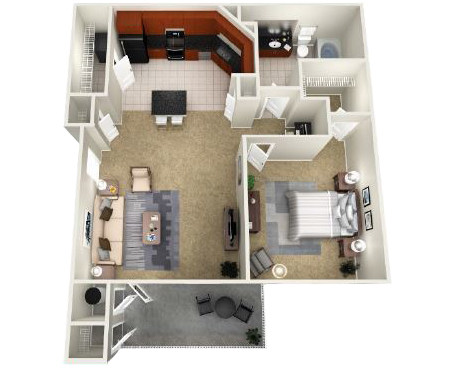 A1 floor plan