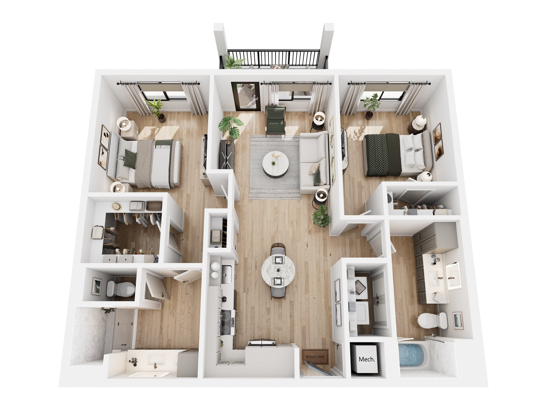 C2 floor plan