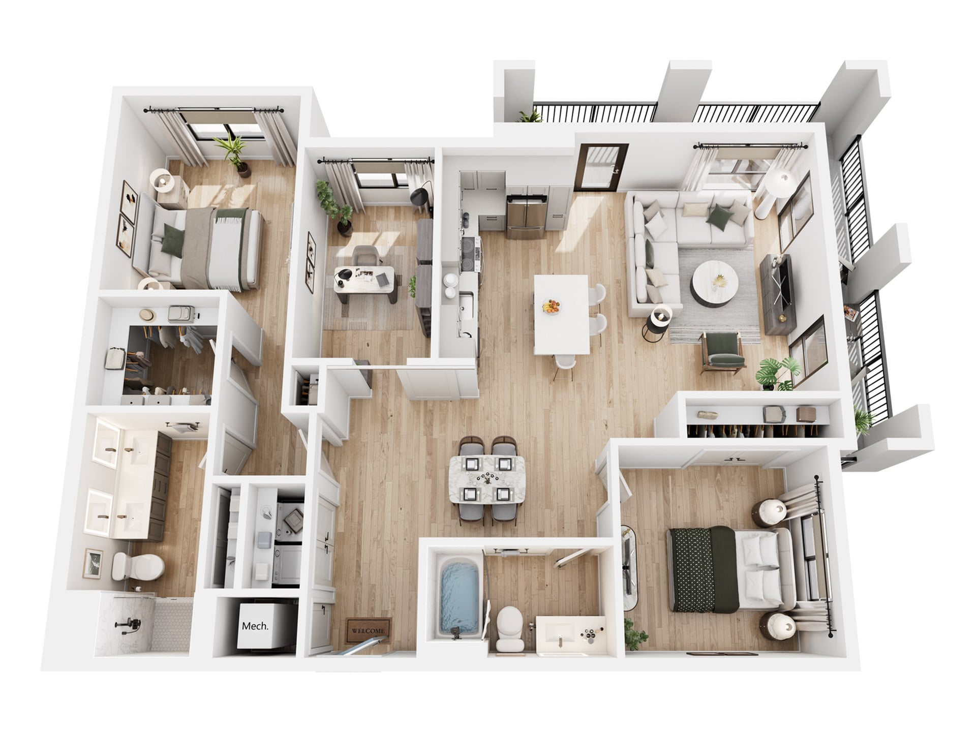 D2 floor plan