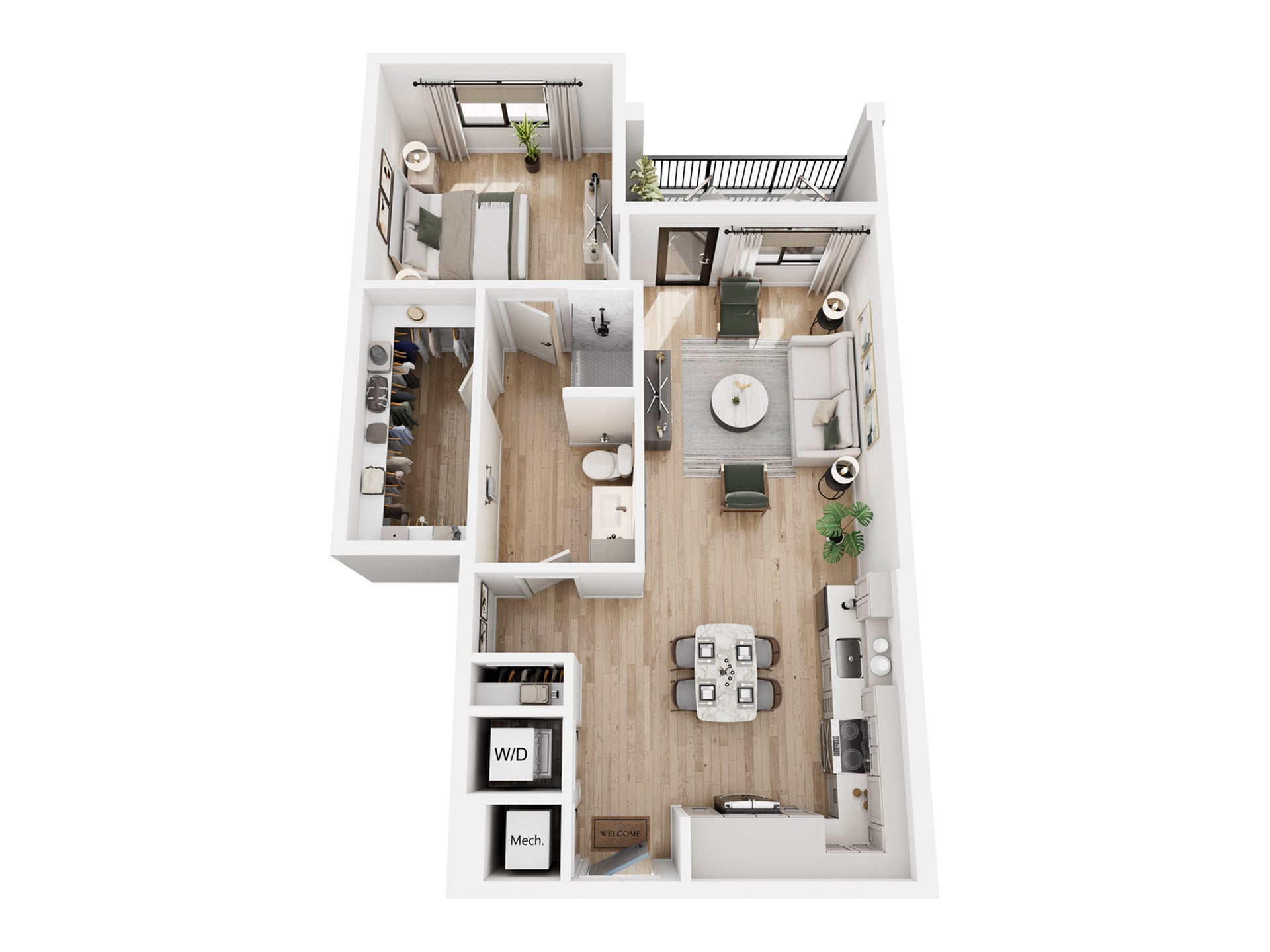 A6 floor plan