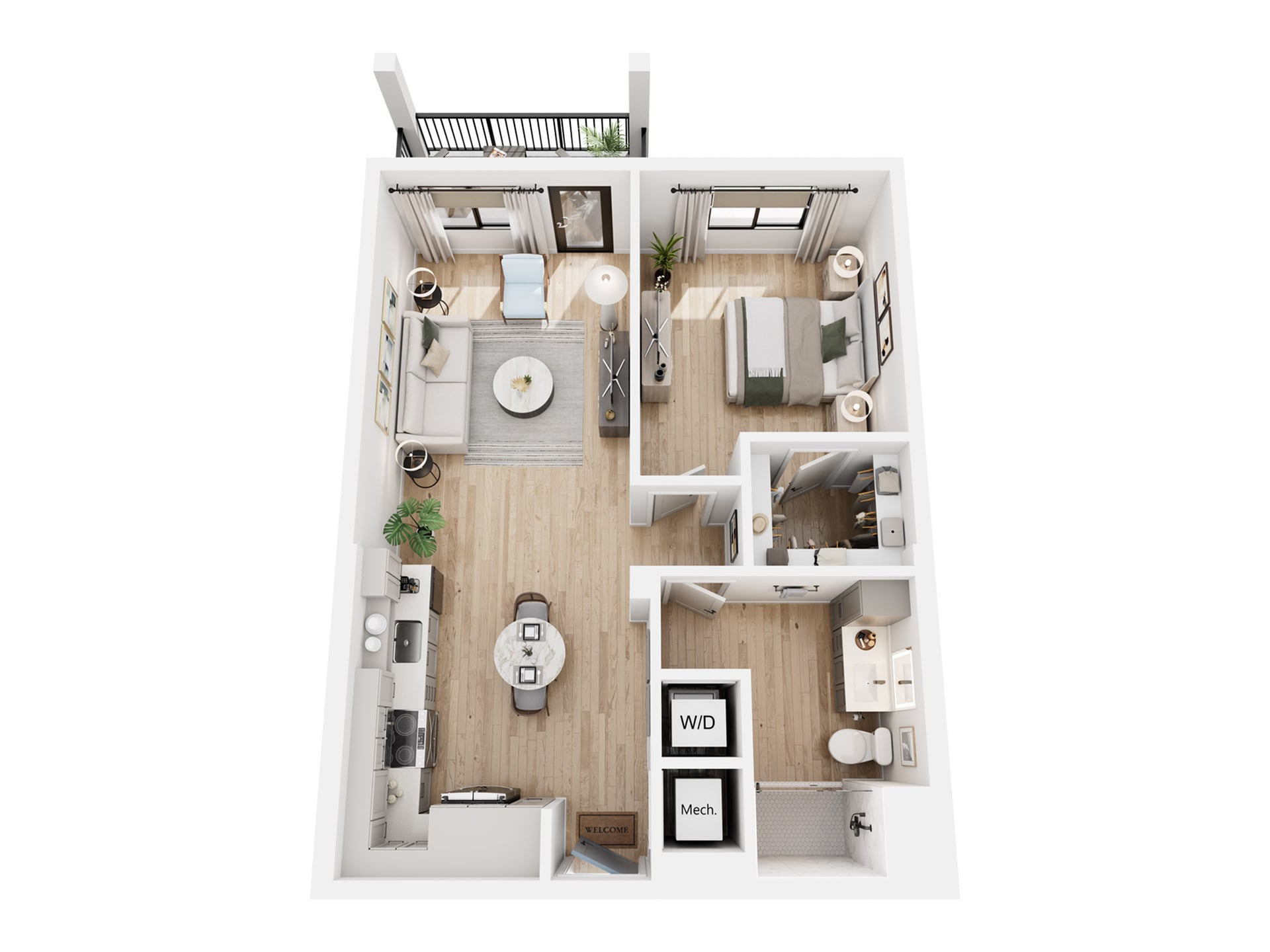A1 floor plan