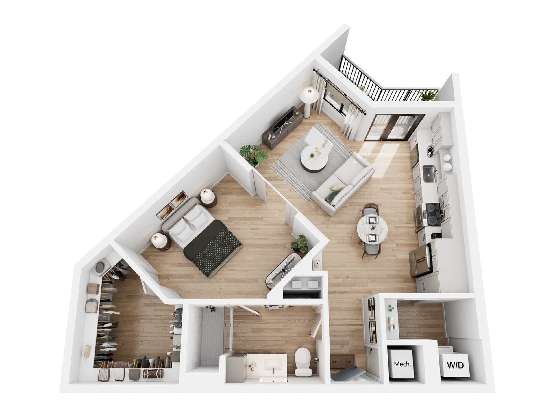 A2 floor plan