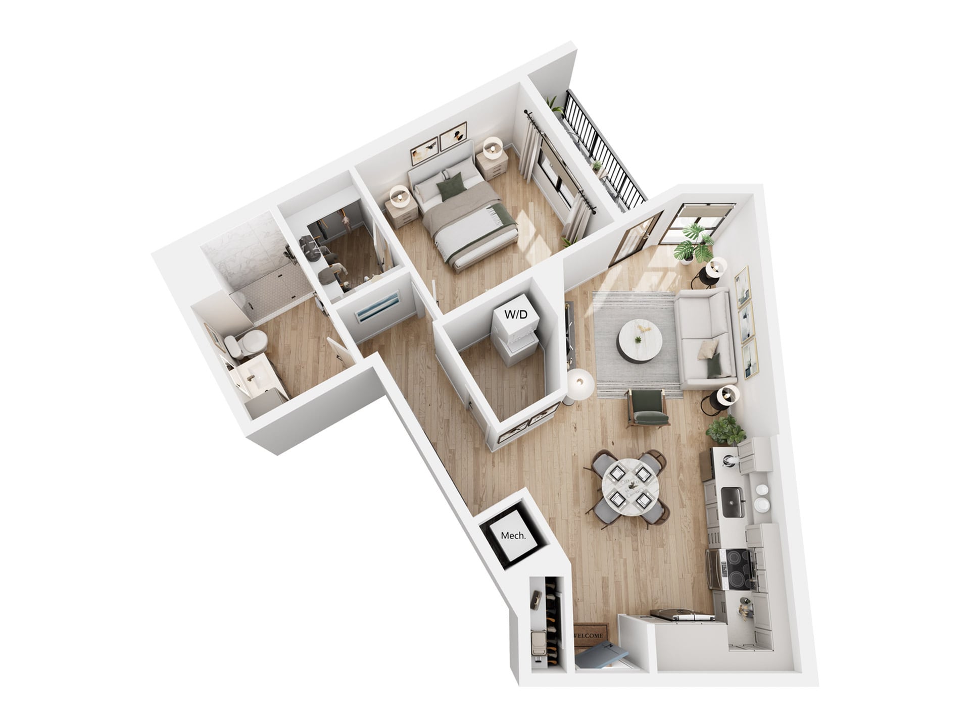 A1b floor plan