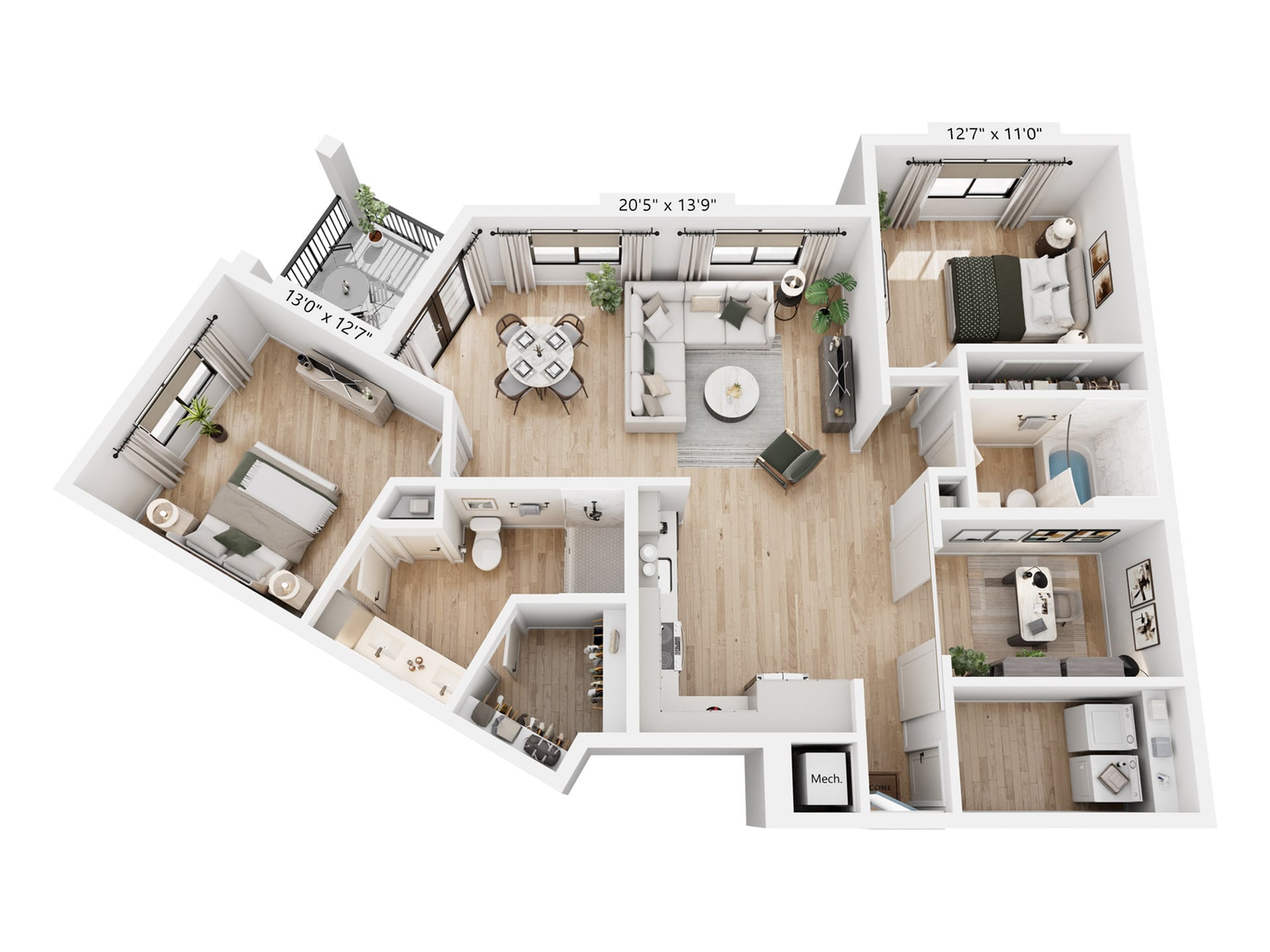 D1 floor plan
