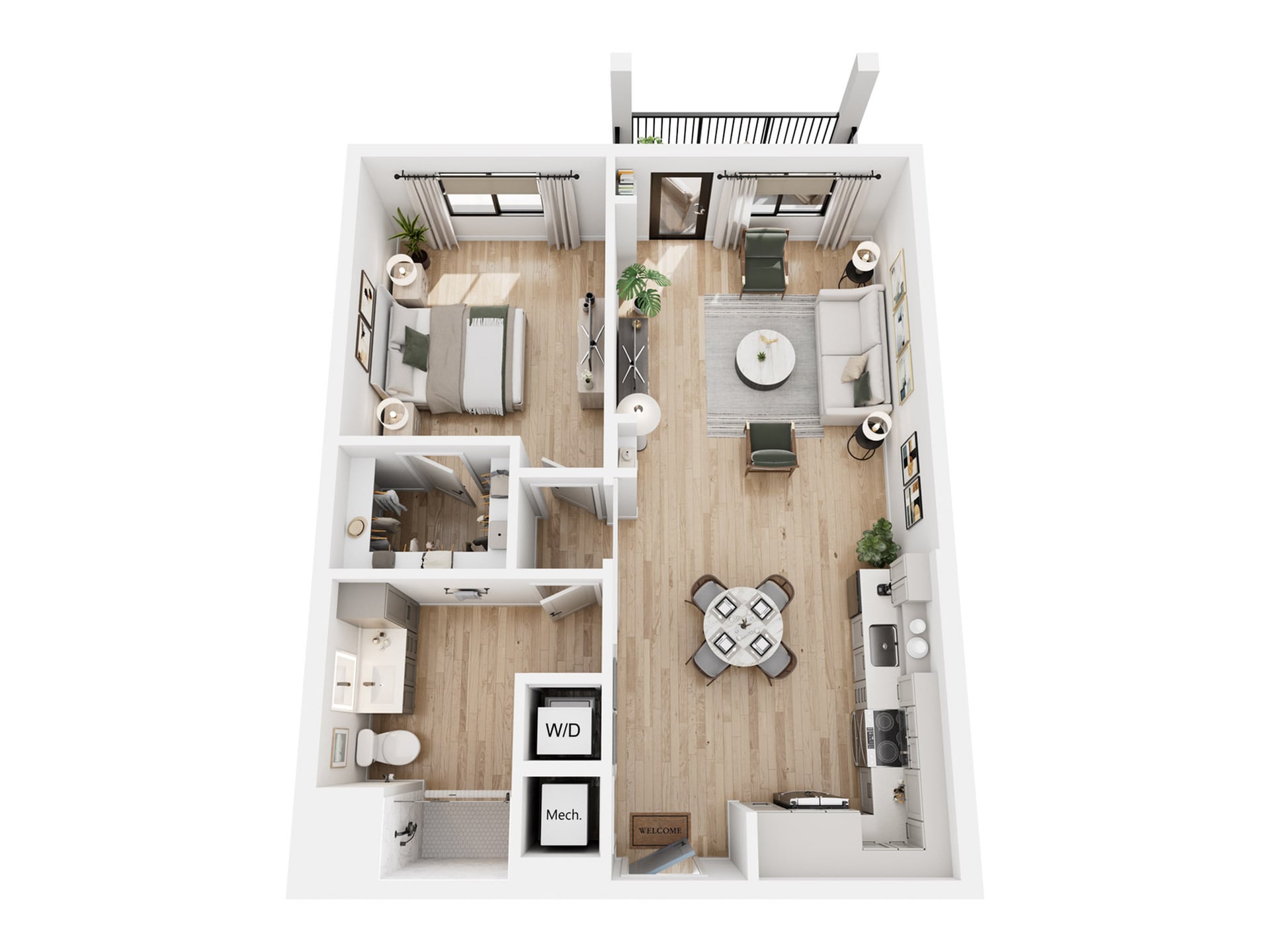 A3b floor plan