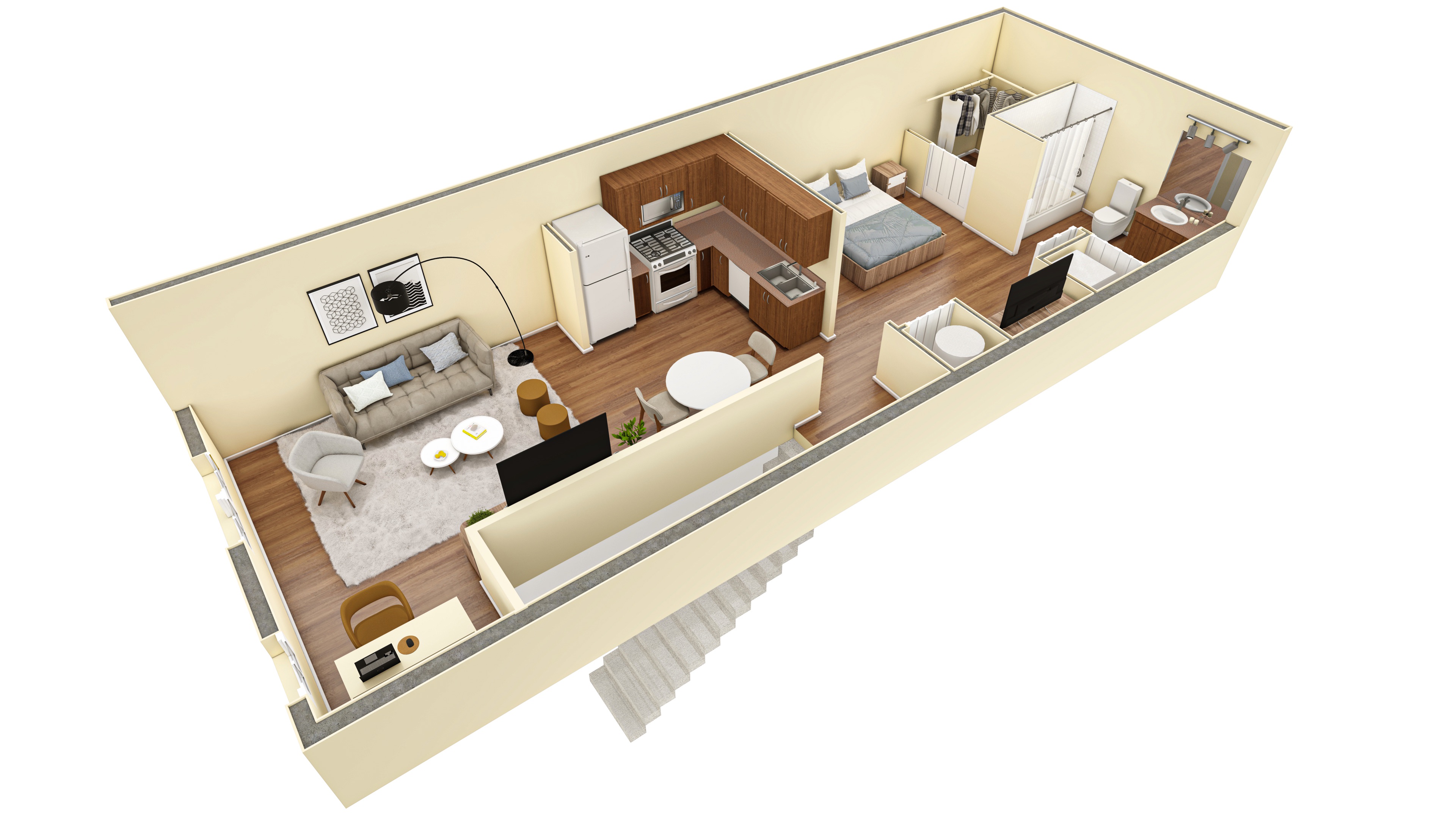 Studio Grand Overlook floor plan