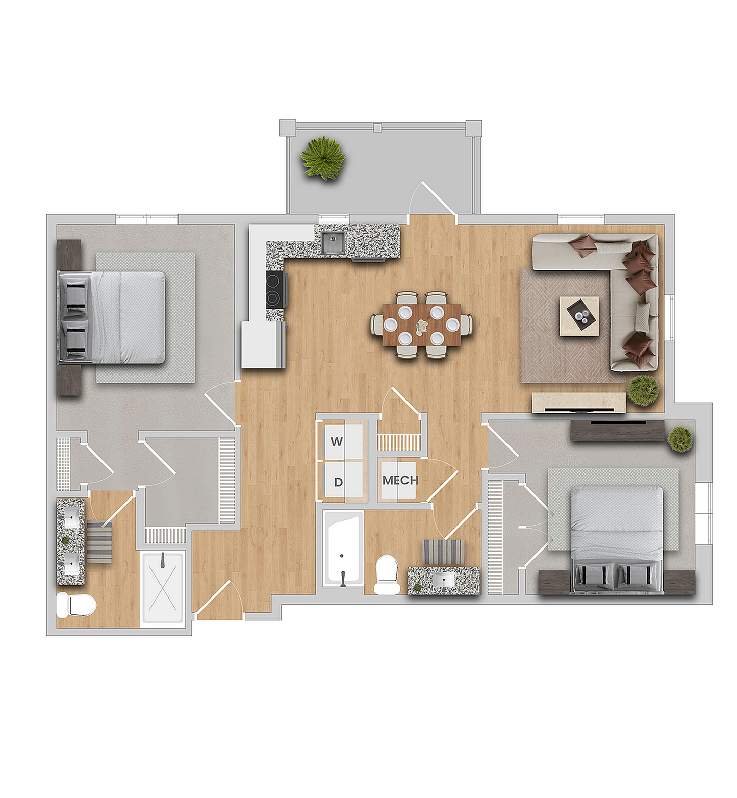 Cedar floor plan