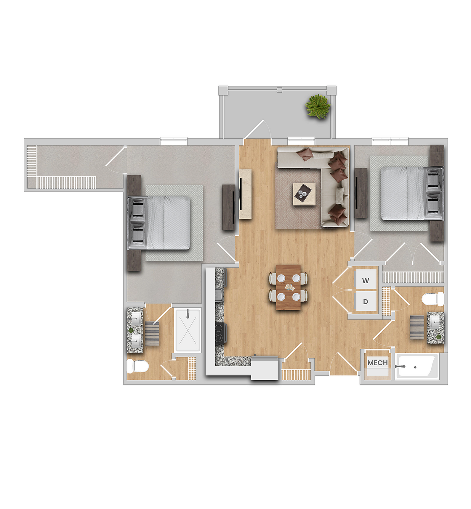Chestnut floor plan