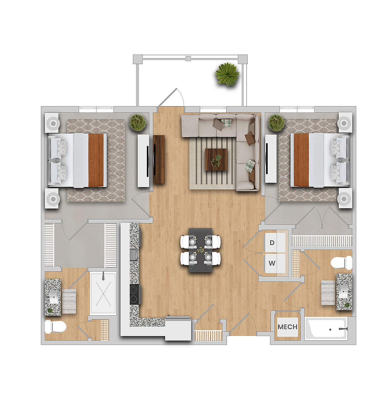 Cypress floor plan