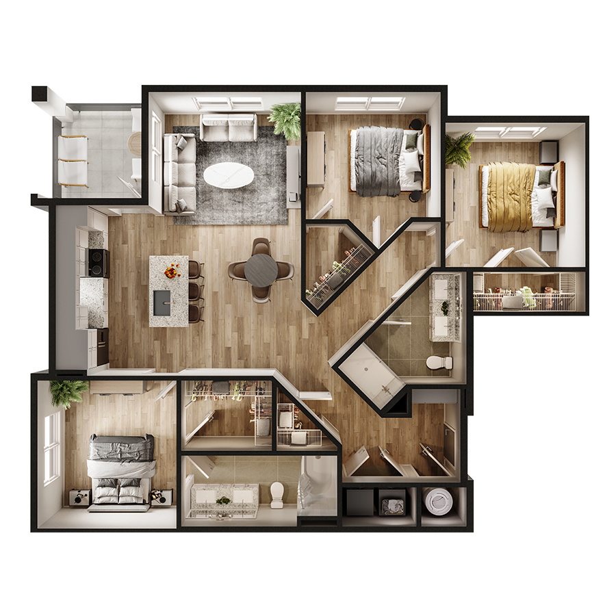 C2 floor plan