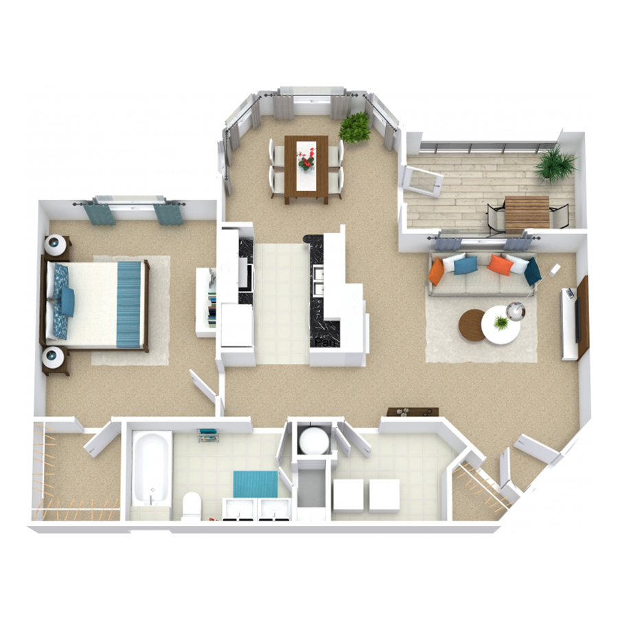 A1 floor plan
