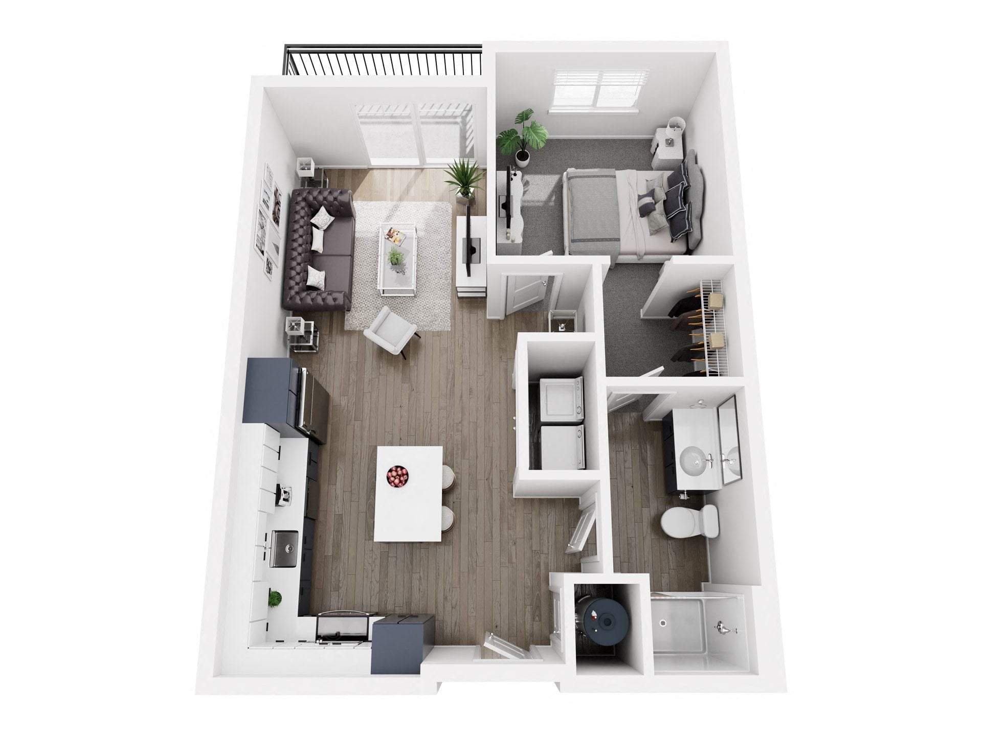 A1 floor plan