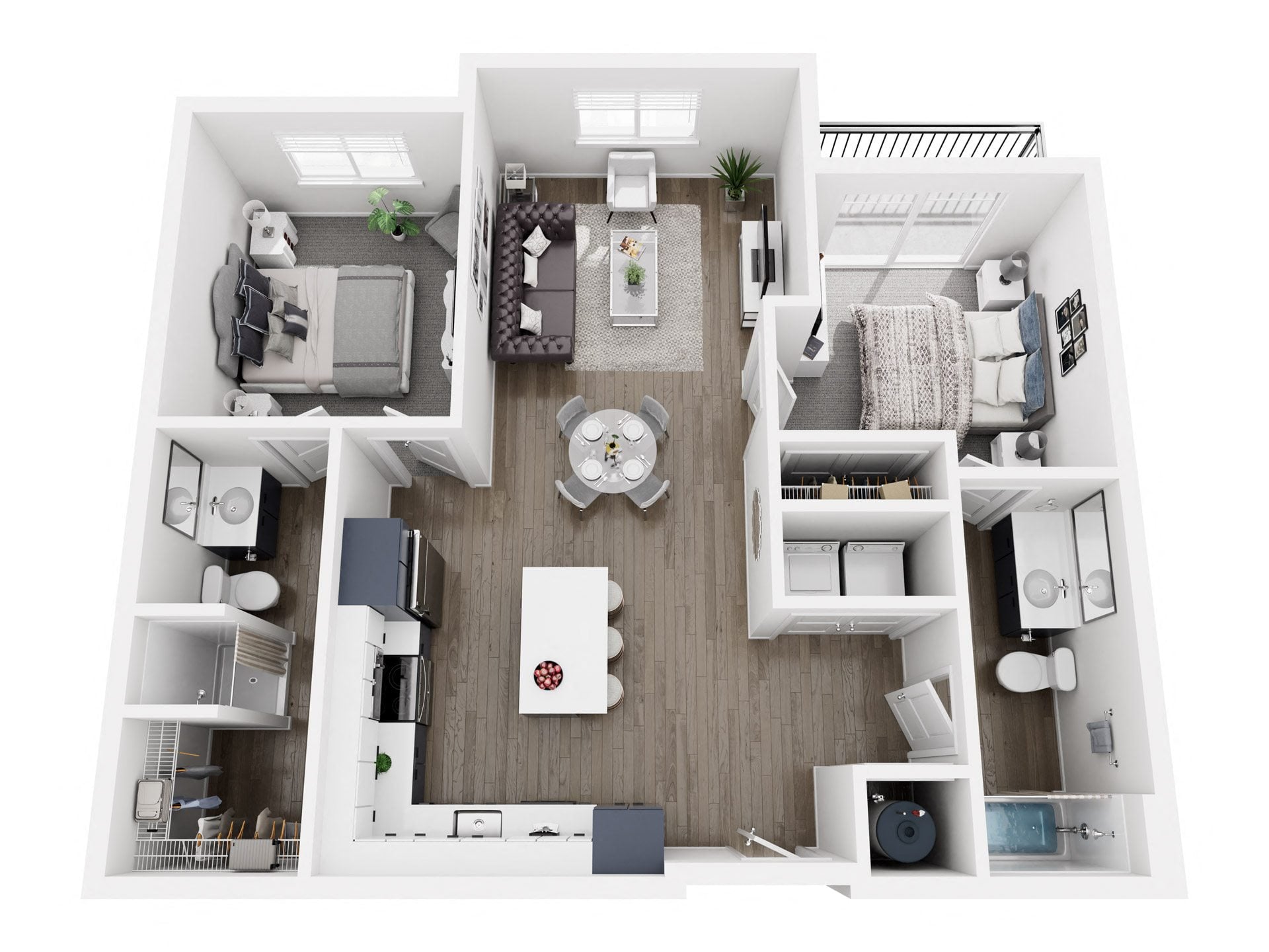 B2 floor plan