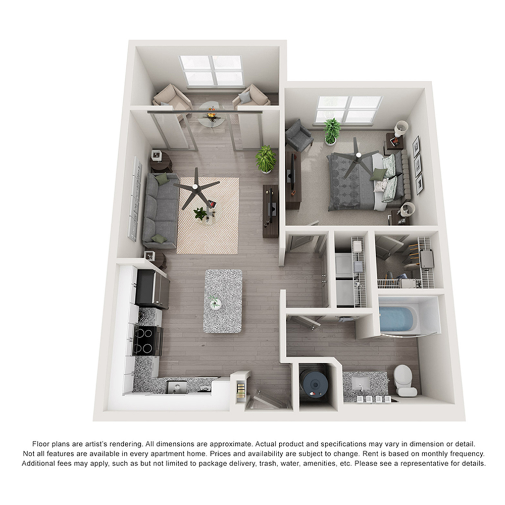 A1 floor plan
