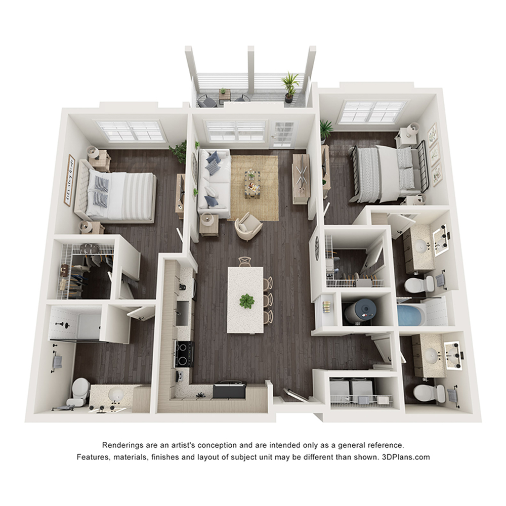 Kindred floor plan