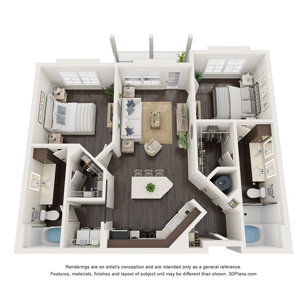 Harvest floor plan