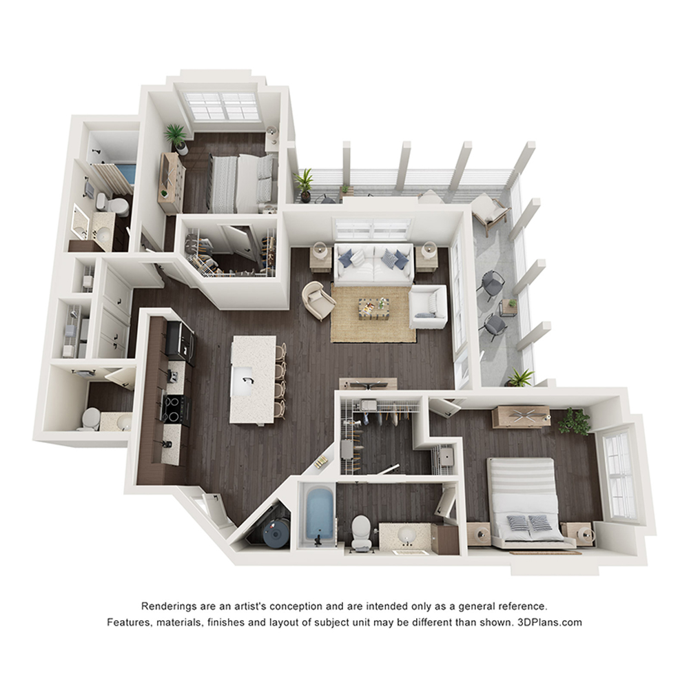 Lineage floor plan