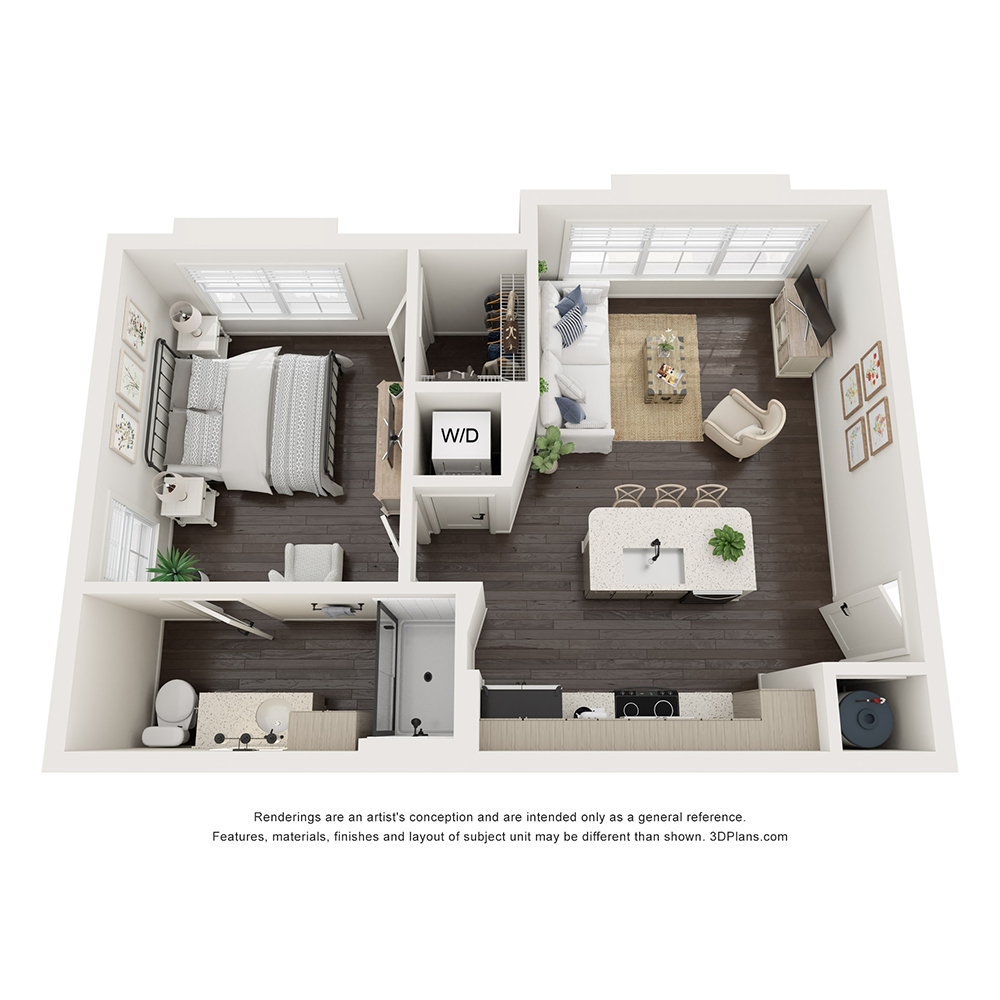 Hearth floor plan