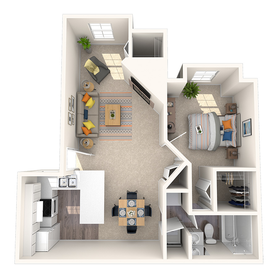 The Springfield floor plan