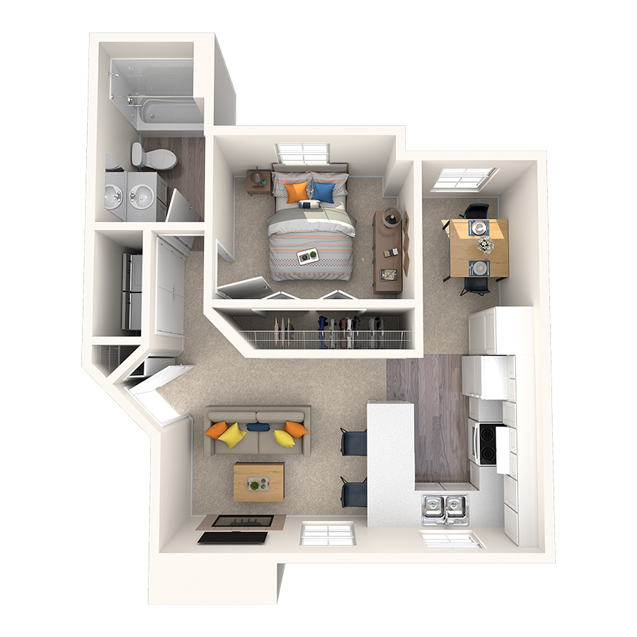 The Creighton floor plan
