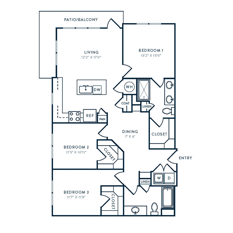 C1 floor plan