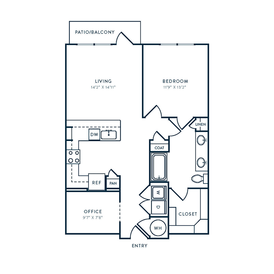 A6 floor plan